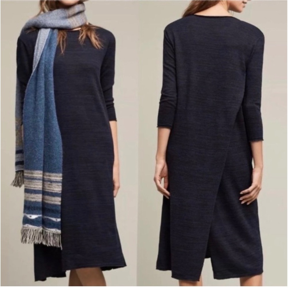 Anthro Moth Crossback Knit
Sweater Midi Dress SP
